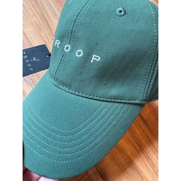 Troop NEW Mens Adjustable Fashion Cap Hat Green Golf Baseball Hummingbird‎ - Picture 3 of 9